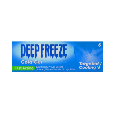 Deep Freeze Pain Relief Cold Gel 100g – provides effective pain relief