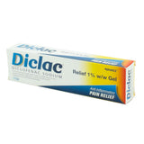 Diclac Relief Diclofenac 1% Pain Relief Gel 100g
