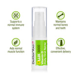 BetterYou DLUX Daily Vitamin D Oral Spray 3000IU 15ml