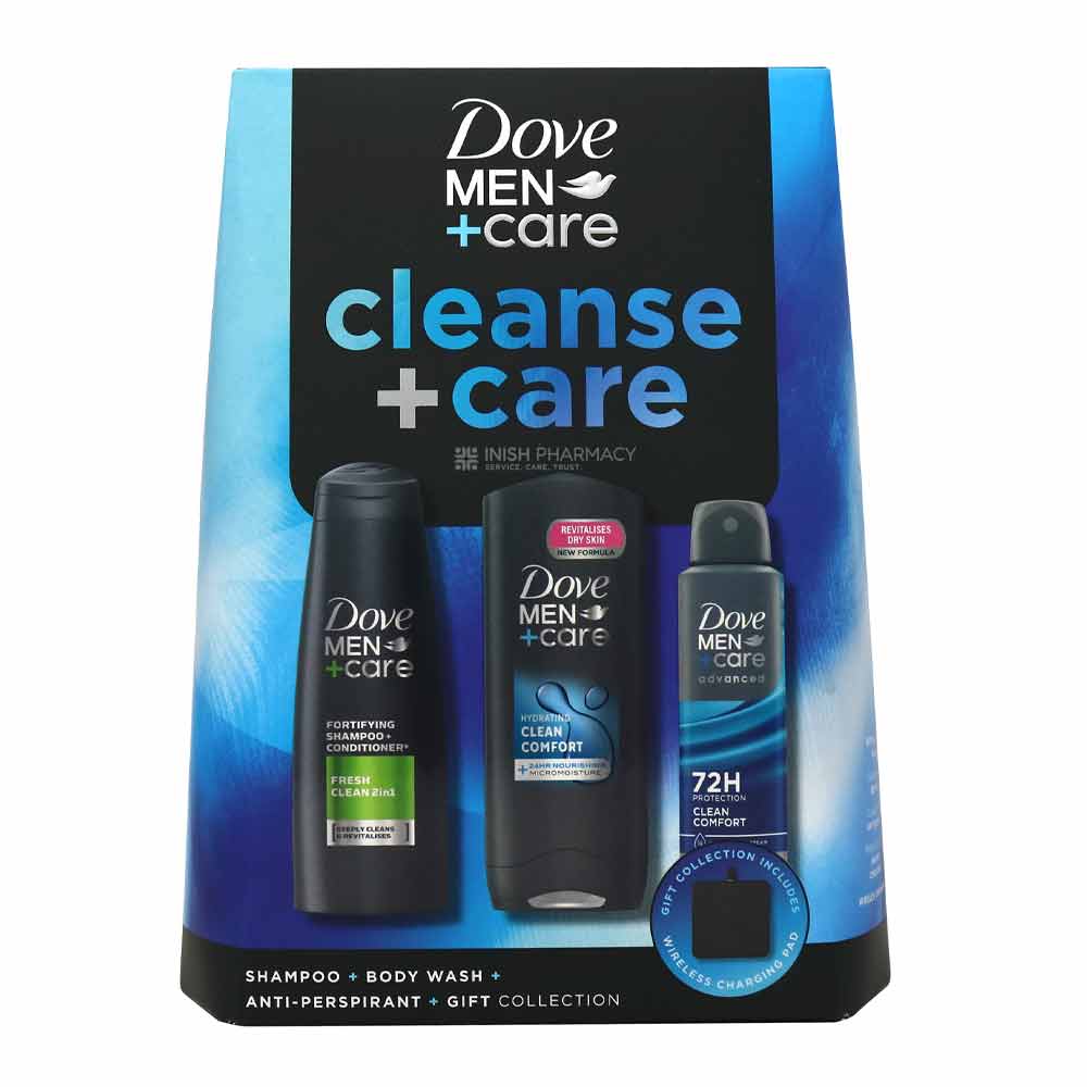 Dove Men Clean & Care Giftset with Chargepad