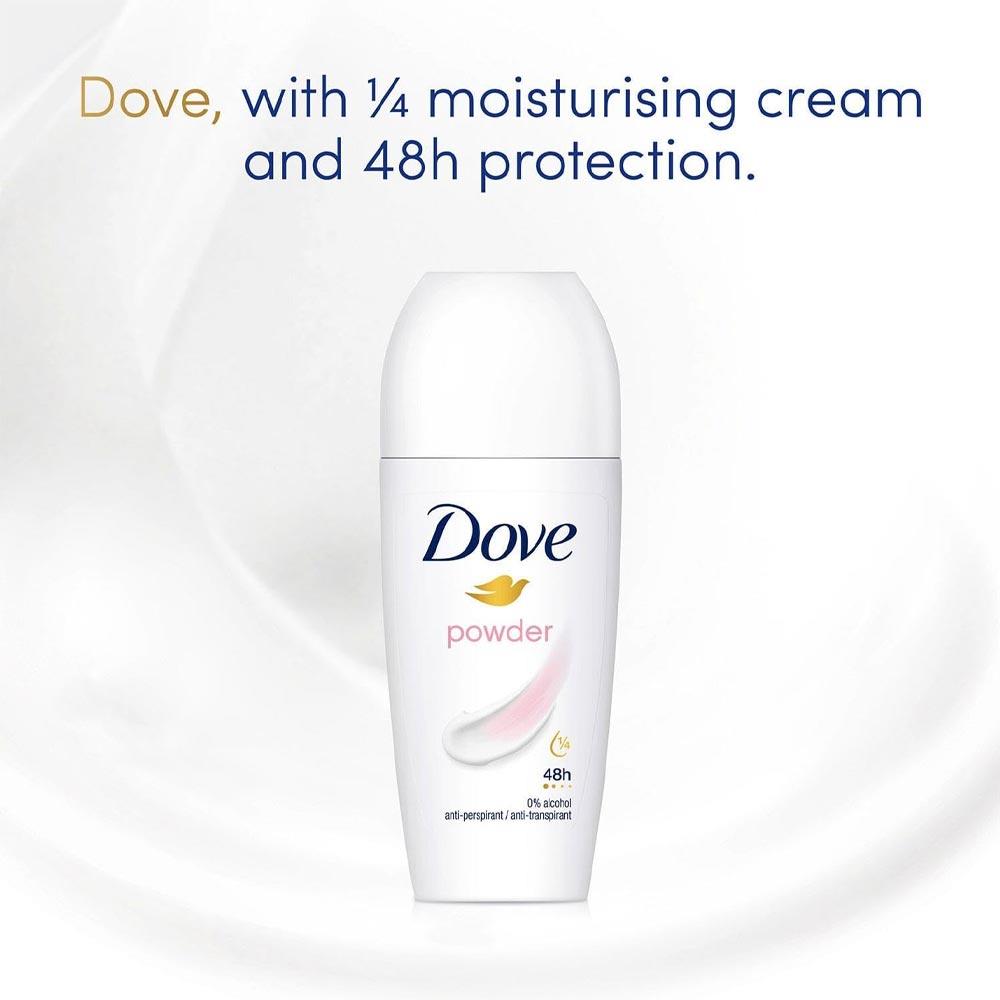 Dove Powder Anti-Perspirant Roll-on 50ml