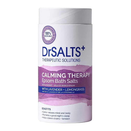 Dr Salts Calming Therapy Lavender & Lemongrass Epsom Bath Salts 750g from Drsalts