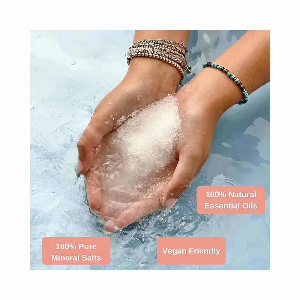 Dr Salts Recharge Therapy Pink Grapefruit Epsom Bath Salts 750g