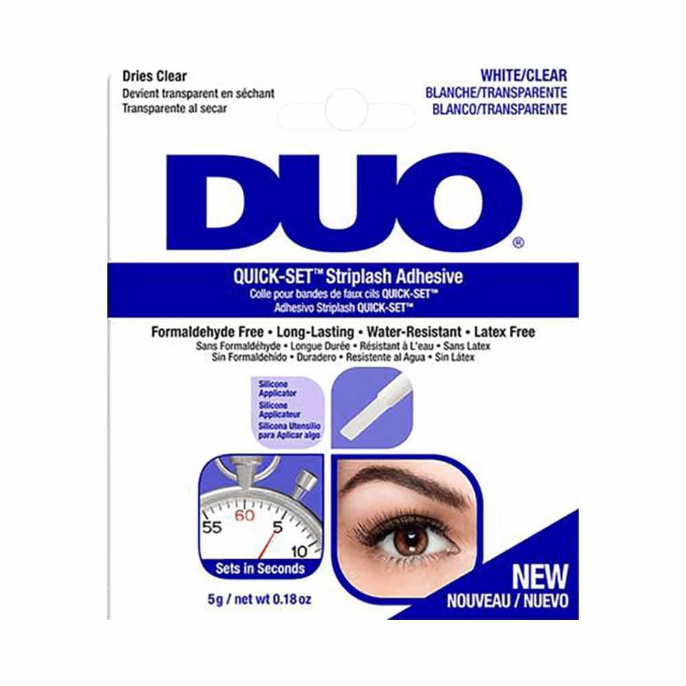 Duo Striplash Brush-On White/Clear