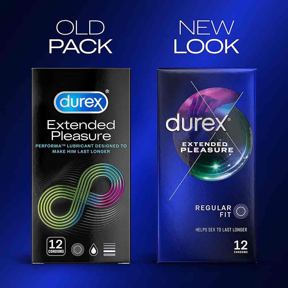 Durex Extended Pleasure Condoms 12 Pack
