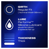 Durex Mutual Climax Condoms 12 Pack