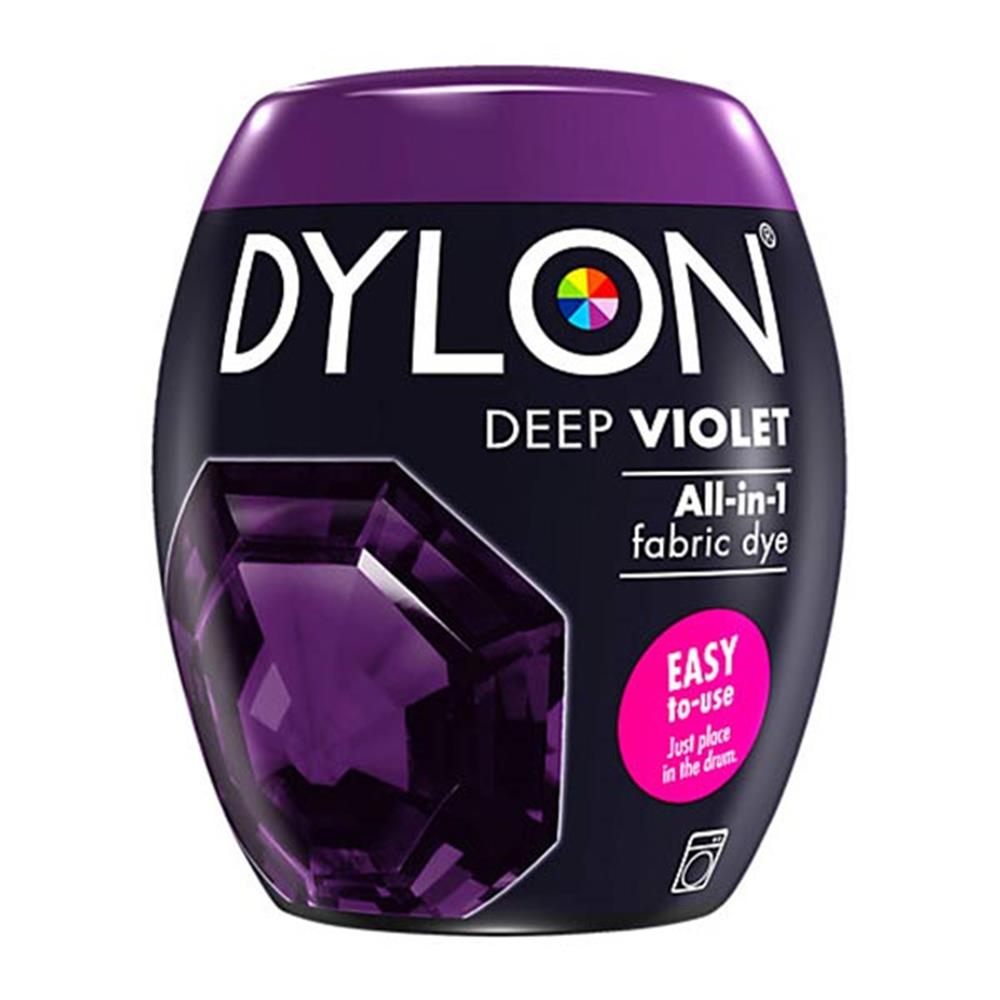 Dylon All In 1 Fabric Dye Pod Deep Violet 350g