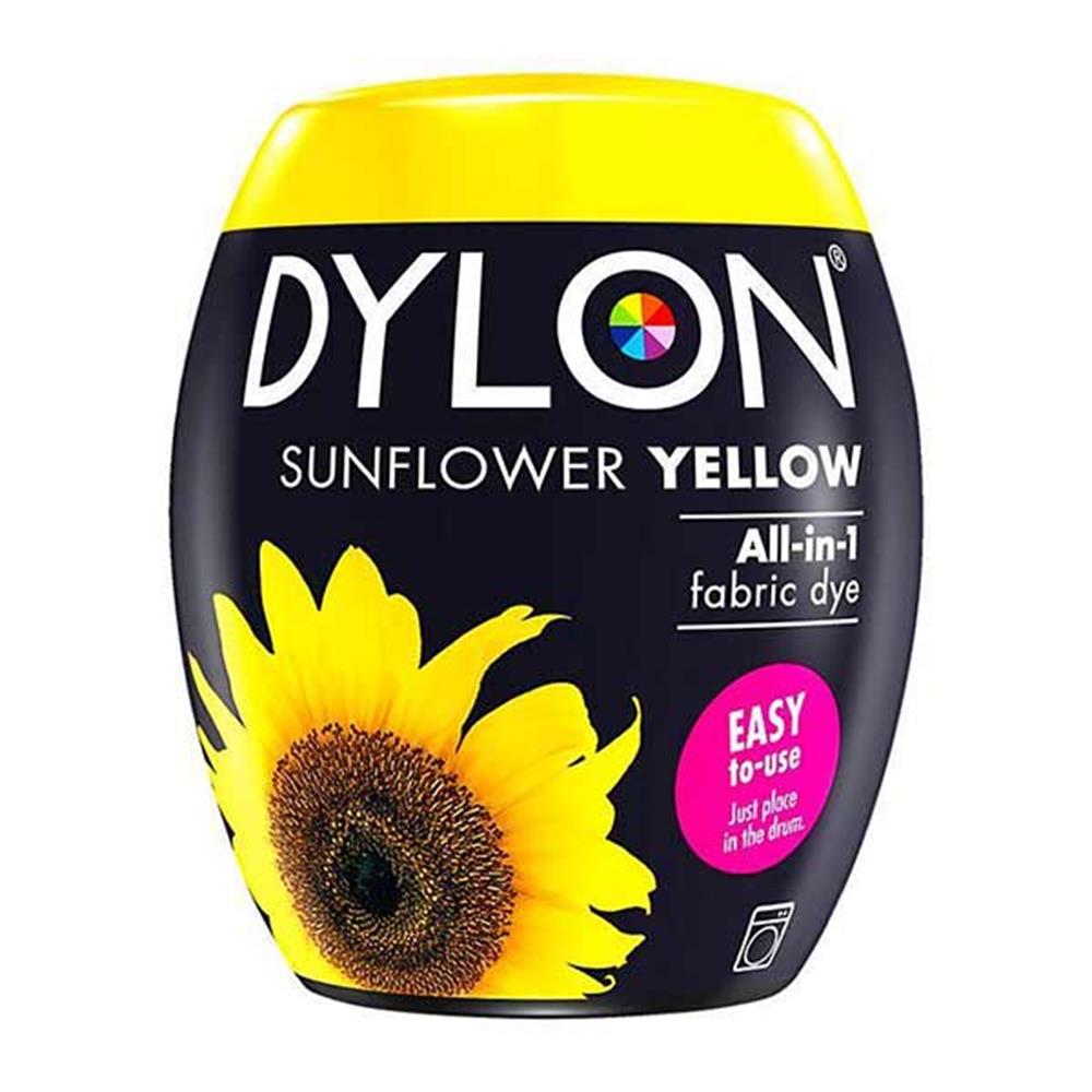 Dylon All In 1 Fabric Dye Pod Sunflower Yellow 350g