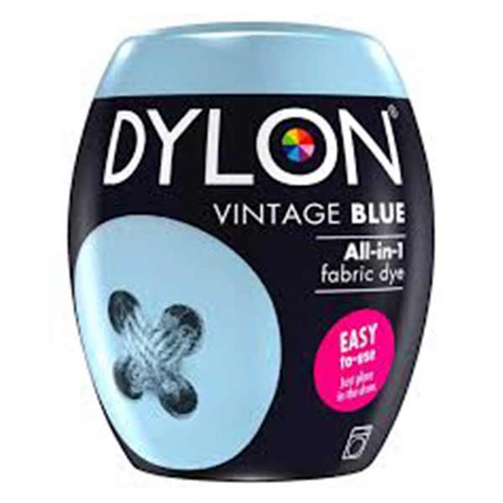 Dylon All In 1 Fabric Dye Pod Vintage Blue 350g