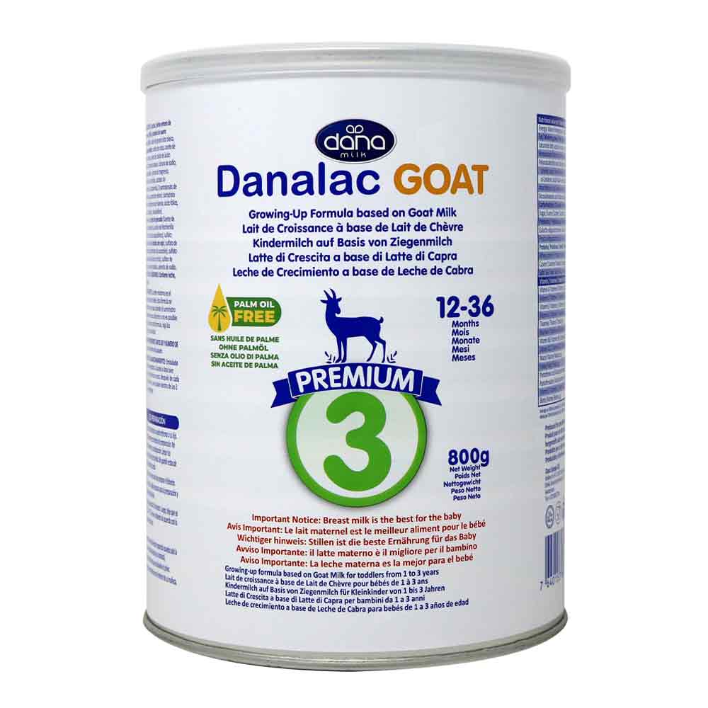 Danalac Premium Goat Milk Growing Up Formula Stage 3 800g