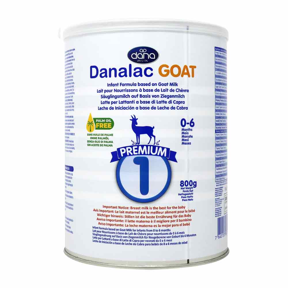 Danalac Premium Goat Milk Infant Formula Stage 1 800g