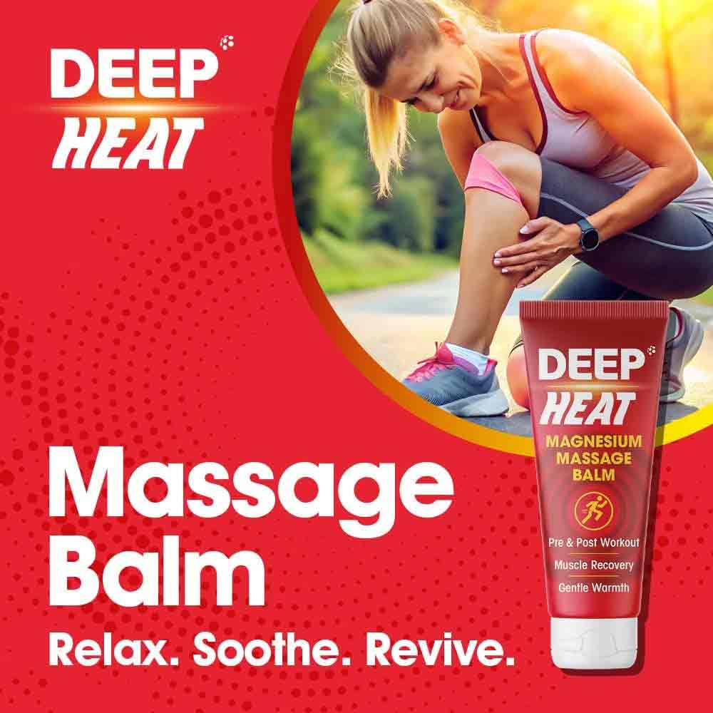 Deep Heat Magnesium Massage Balm 50ml