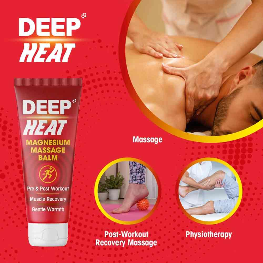 Deep Heat Magnesium Massage Balm 50ml