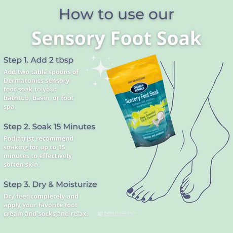 Dermatonics Sensory Foot Soak 350g