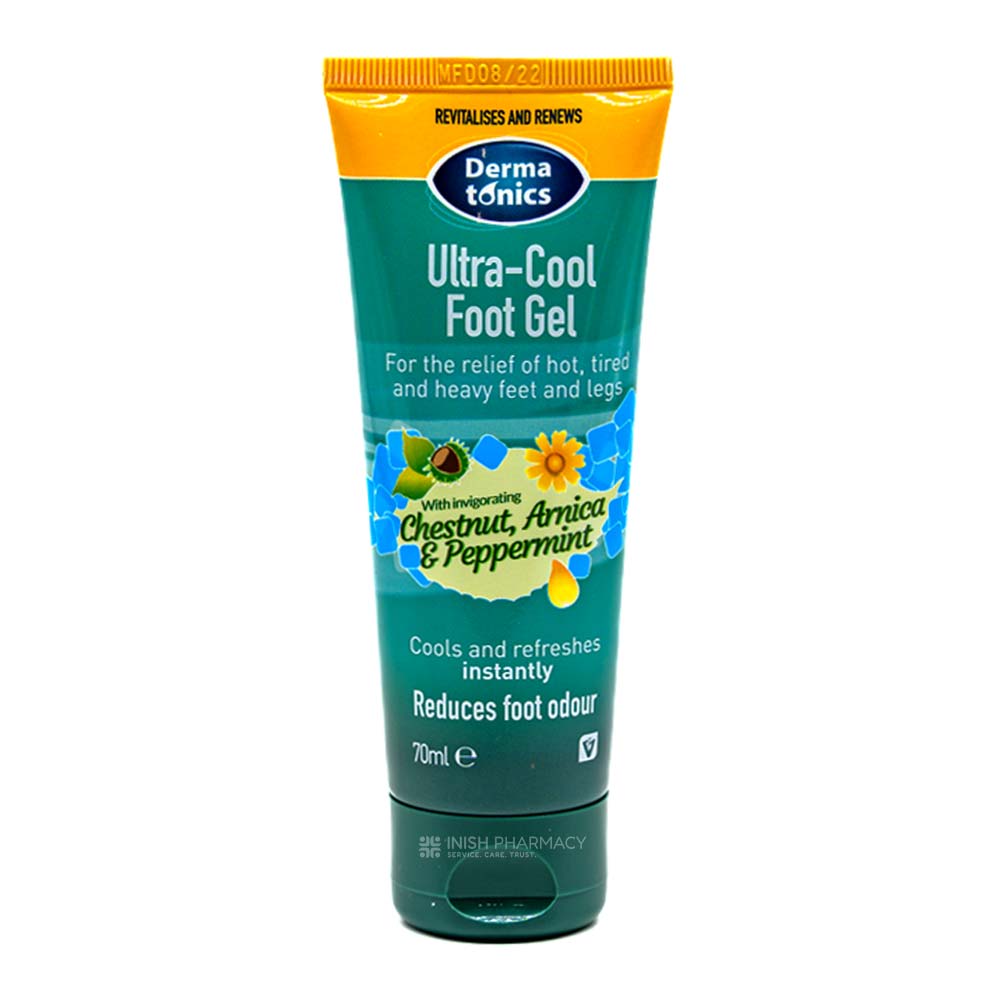 Dermatonics Ultra-Cool Foot Gel 70ml