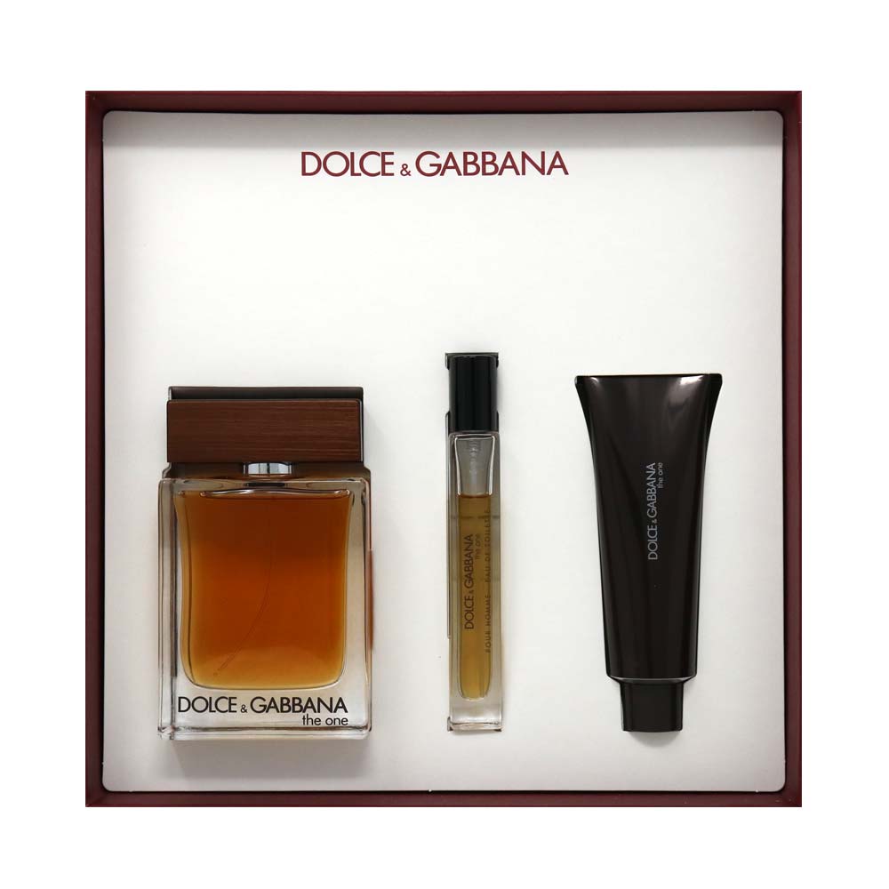 Dolce & Gabbana The One Mens 100ml 3 Piece Giftset