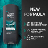Dove Men Care Eucalyptus & Mint 24hr Nourishing Body Wash 400ml