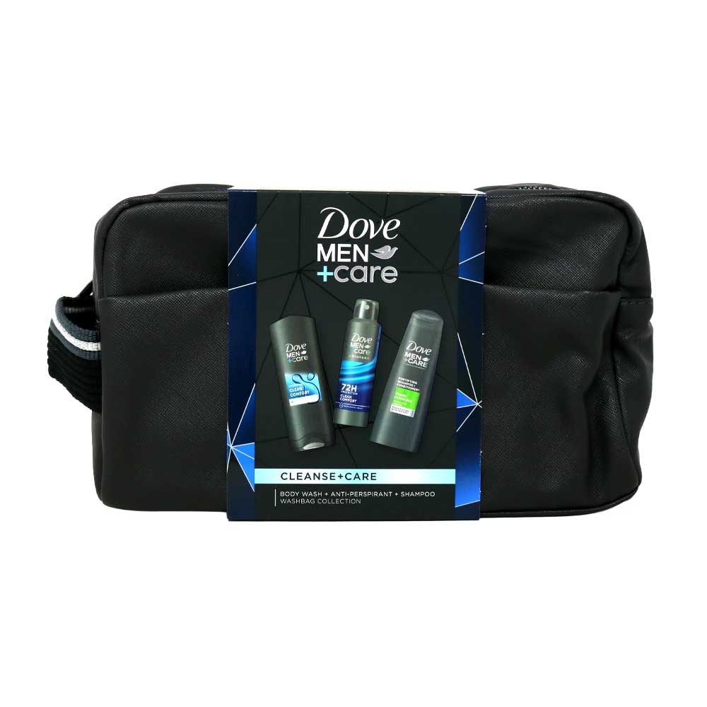 Dove Men+Care Cleanse + Restore Wash Bag