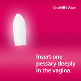 Dr Wolff's V-San Lactic Acid Treatment Pessaries 7 Pack