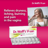 Dr Wolff's V-San Moisturising Cremolum For Vaginal Dryness 16 Pessaries