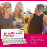 Dr Wolff's V-San Moisturising Cremolum For Vaginal Dryness 16 Pessaries