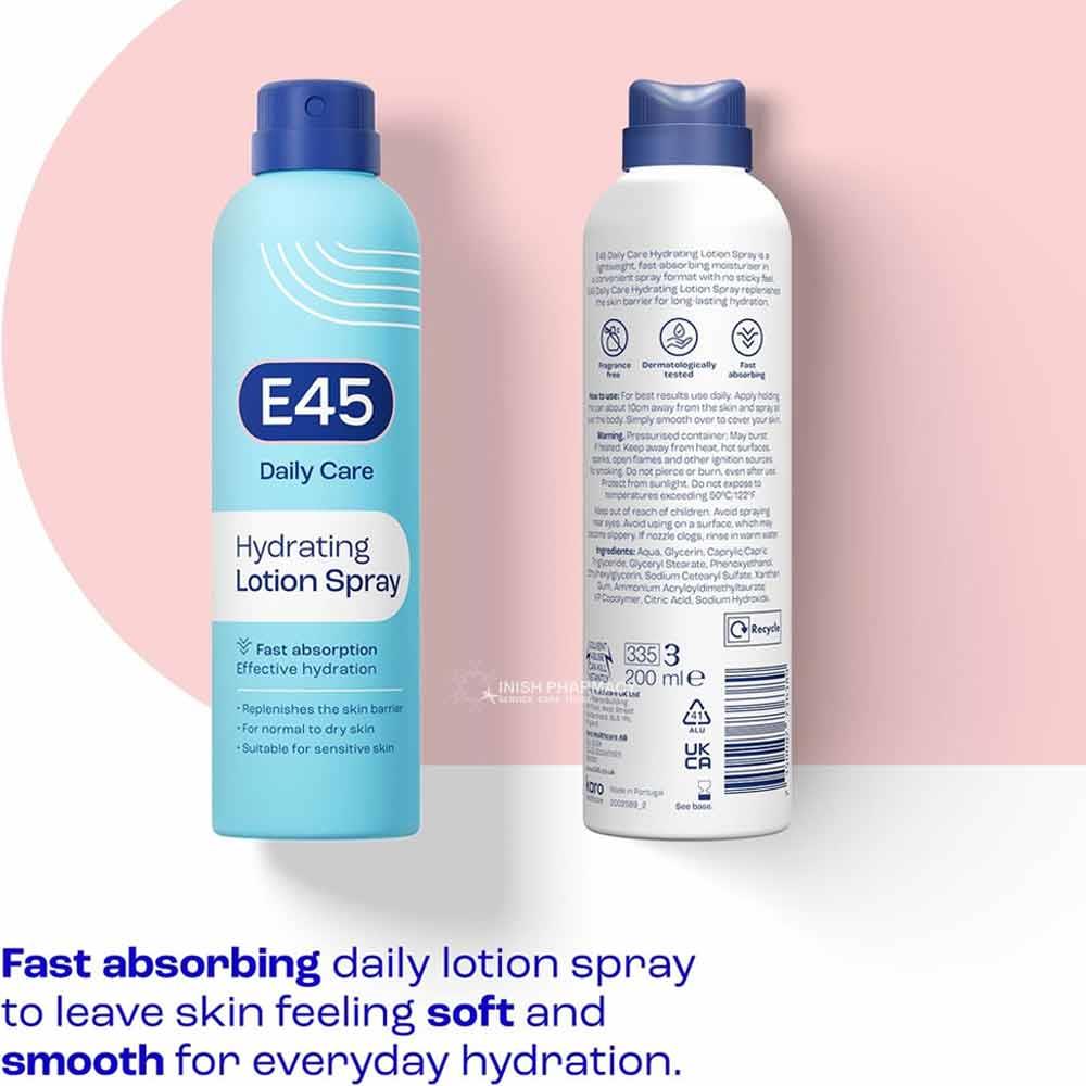 E45 Daily Care Hydrating Lotion Spray 200ml