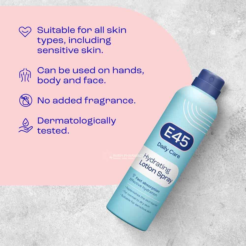 E45 Daily Care Hydrating Lotion Spray 200ml