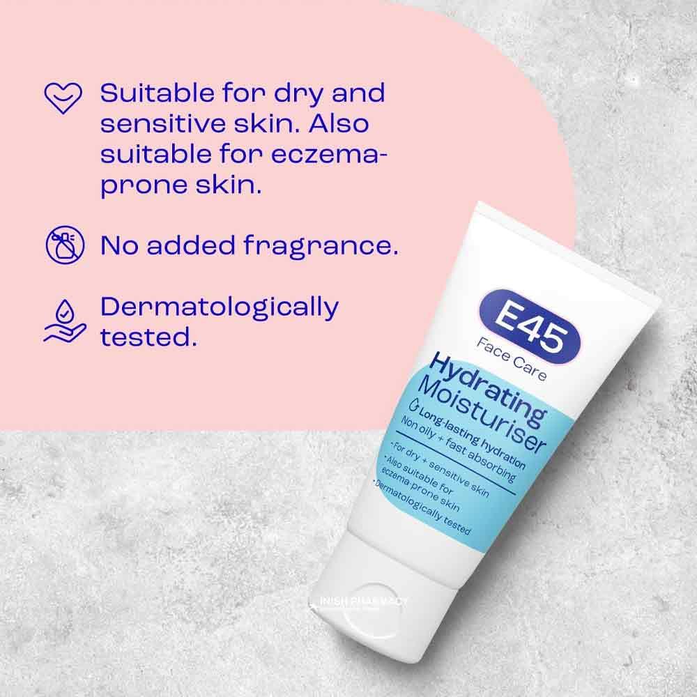 E45 Face Hydrating Moisturiser 50ml