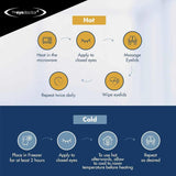 The Eye Doctor Hot & Cold Antibacterial Eye Compress Treatment Pack