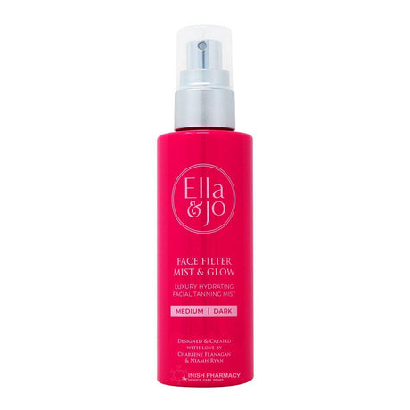 Ella & Jo Hydrate & Glow Face Filter Mist & Glow Medium/Dark 100ml by Ella&Jo