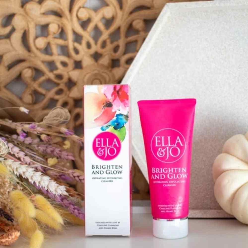 Ella & Jo Brighten & Glow Hydrating Exfoliating Cleanser 100ml