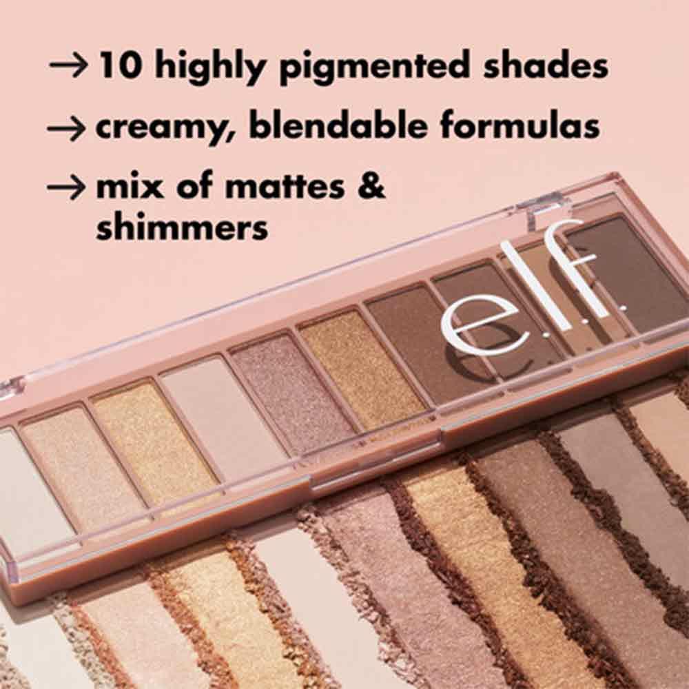 e.l.f. Perfect 10 Eyeshadow Palette Everyday Smoky