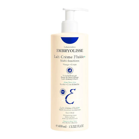 Embryolisse Lait Creme Fluide+ Multi-Function Moisturiser 400ml – moisturises and protects skin daily