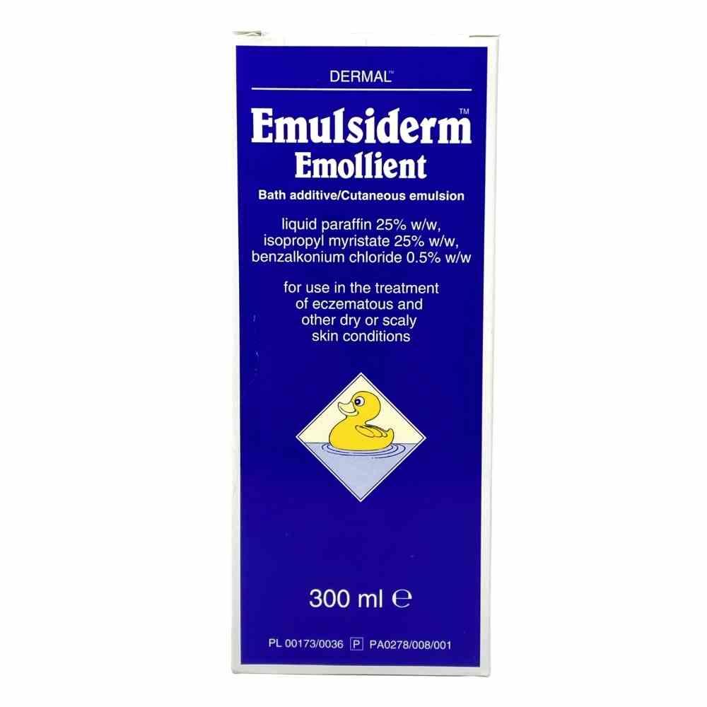 Emulsiderm Emollient Bath Additive 300ml – soothes and protects eczema-prone skin