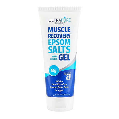 Ultrapure Epsom Salts Gel With Arnica for  Muscle Recovery 200ml – soothes muscular aches and tension