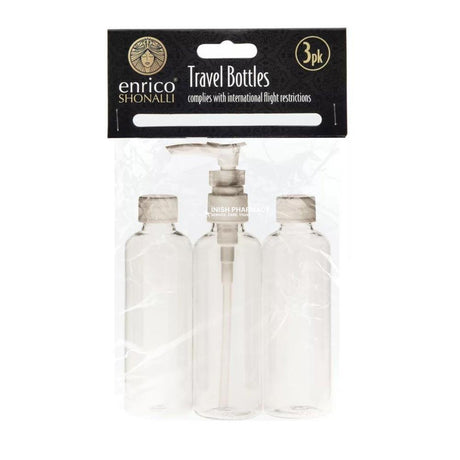 Enrico Shonalli Travel Bottle Set from Inish