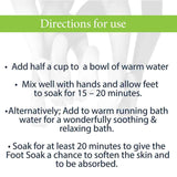 Escenti Cool Feet Soothing Foot Soak Green Tea & Chamomile 450g