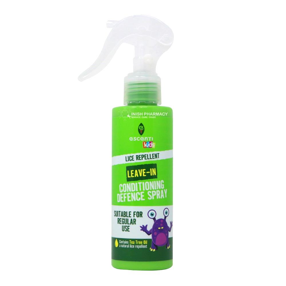 Escenti Kids Lice Repellent Leave-In Conditioning Defence Spray 150ml