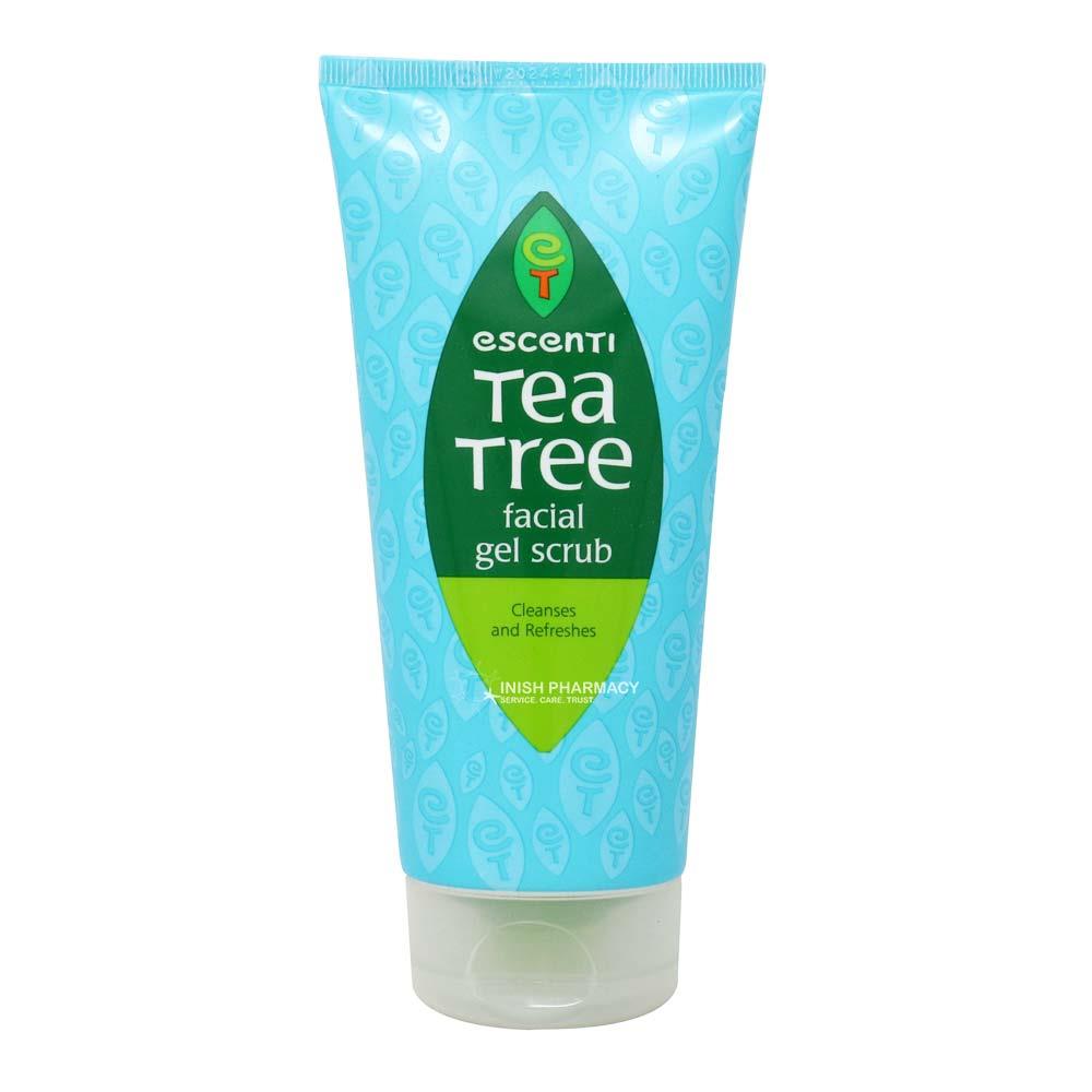 Escenti Tea Tree Facial Gel Scrub 150ml