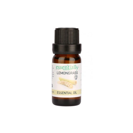 Essentially Aromatherapy Lemongrass Essential Oil 10ml – to support everyday health and wellbeing