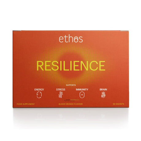 Ethos Resilience Multi Functional Supplement 30 Sachets – vitamins and minerals to support energy and wellbeing