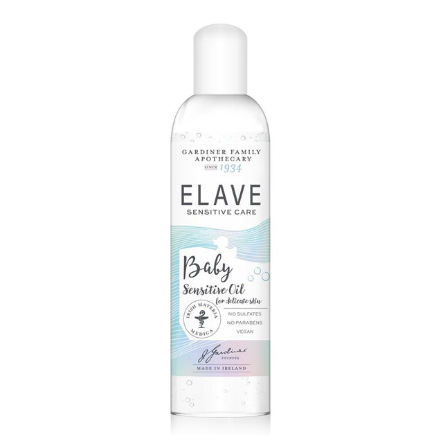 Elave Absolute Purity Sensitive Baby Oil 250ml – a gentle oil to nourish and protect baby's skin