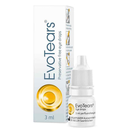 EvoTears Preservative Free Eye Drops – soothes and hydrates dry, irritated eyes