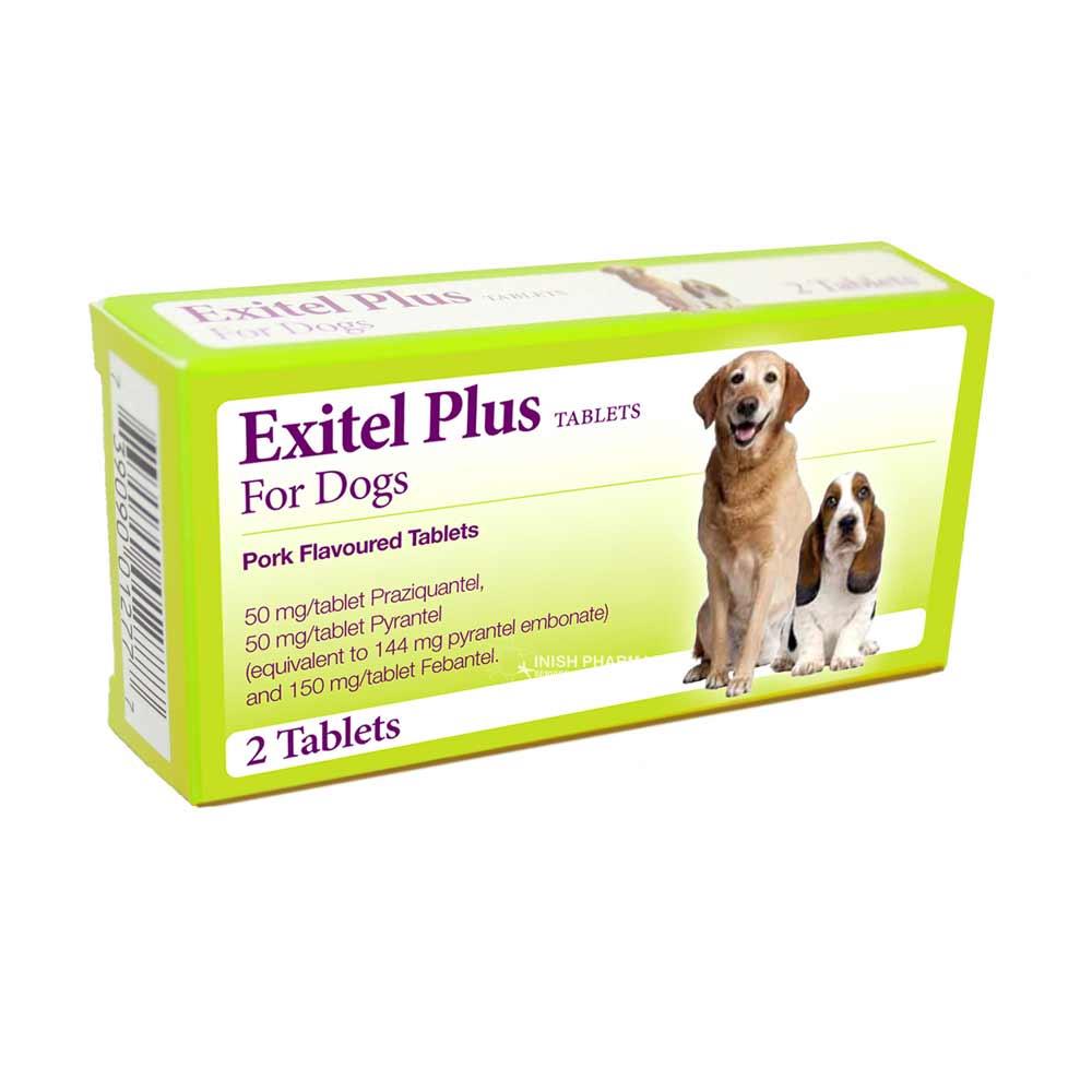 Exitel Dog Worming Tablets 2 Pack