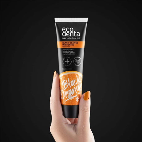EcoDenta Black Orange Whitening Toothpaste 100ml