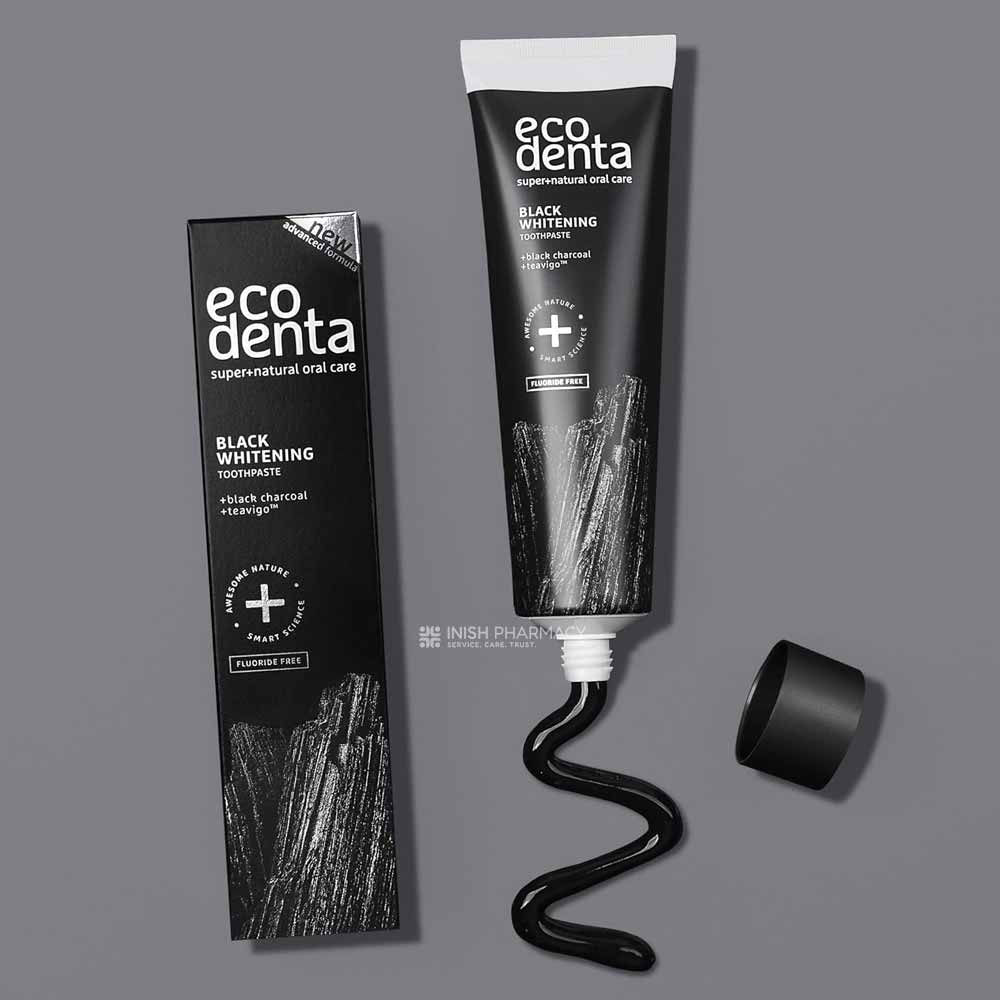 EcoDenta Black Whitening Toothpaste 100ml