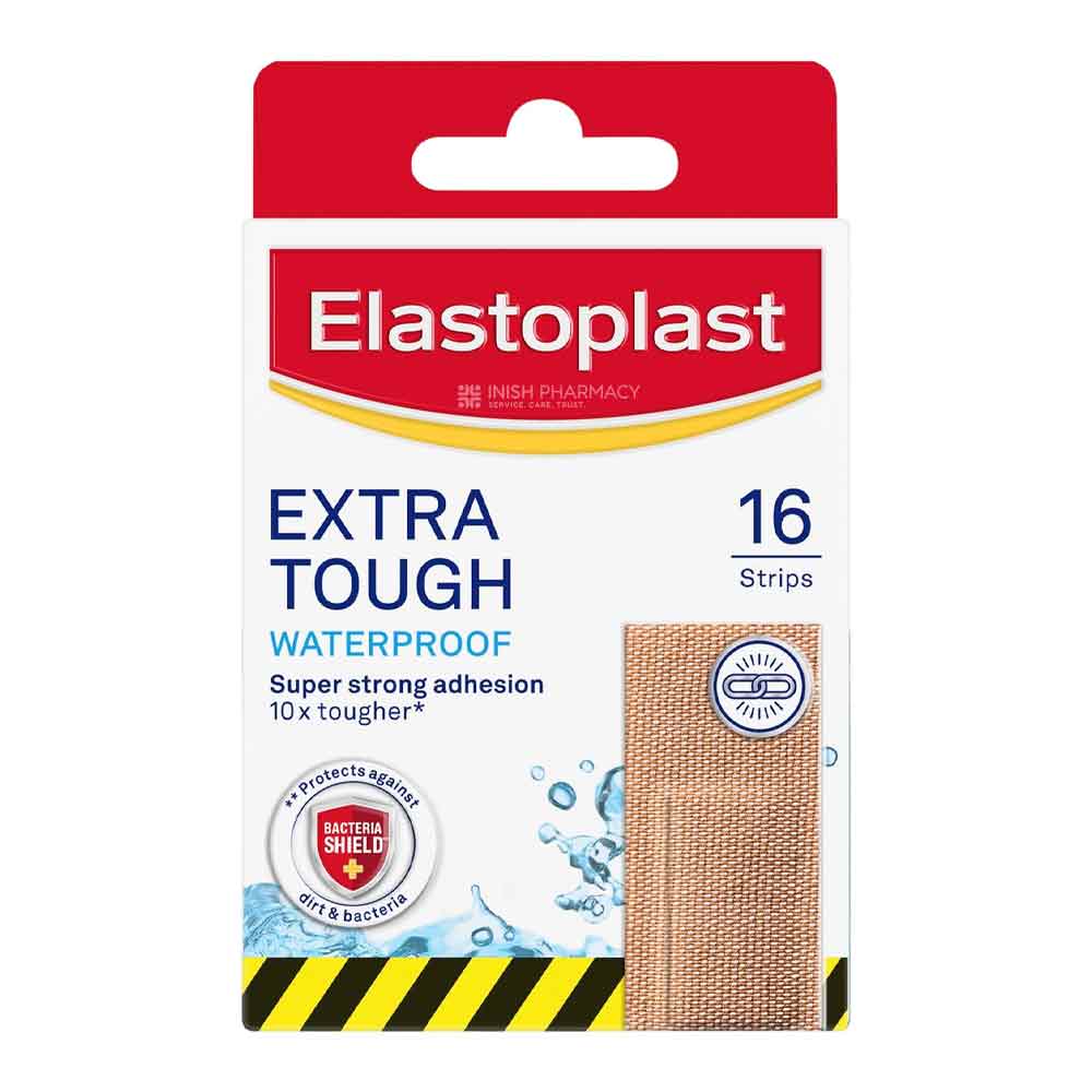 Elastoplast Extra Tough Waterproof Plasters 16 Pack