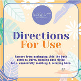 Elysium Spa Chamomile & Jasmine Bath Bombs 3 x 50g