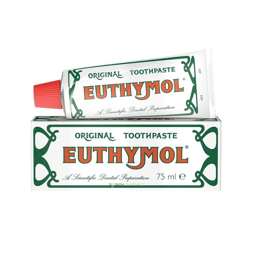 Euthymol Original Sensitive Toothpaste 75ml – cleans teeth and supports oral health