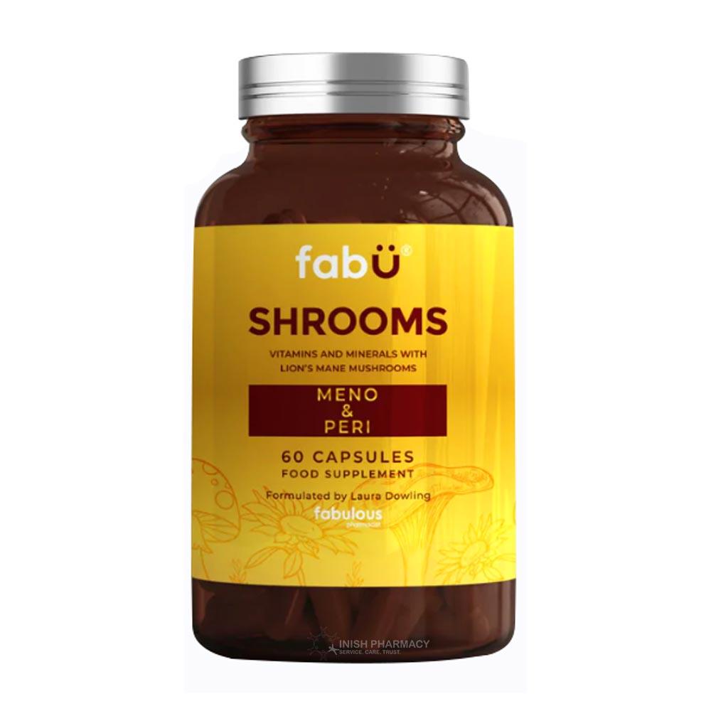 FabU Shrooms Meno & Peri 60 Capsules
